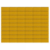  Брусчатка Прямоугольник 200х100х40 мм - Braer желтый: внешний вид